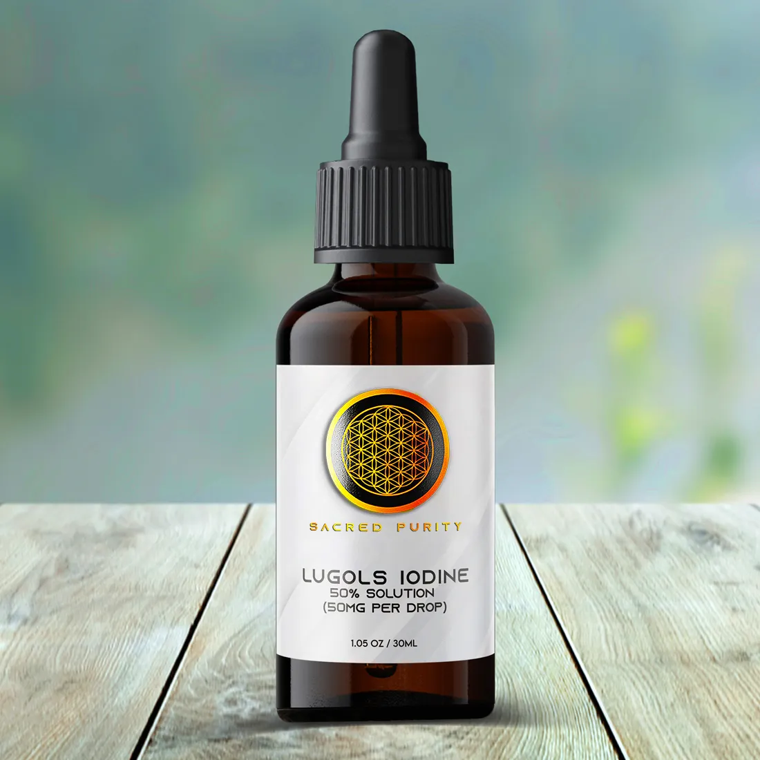 Lugols Iodine Solution 50% (50mg Per Drop) - Image 2